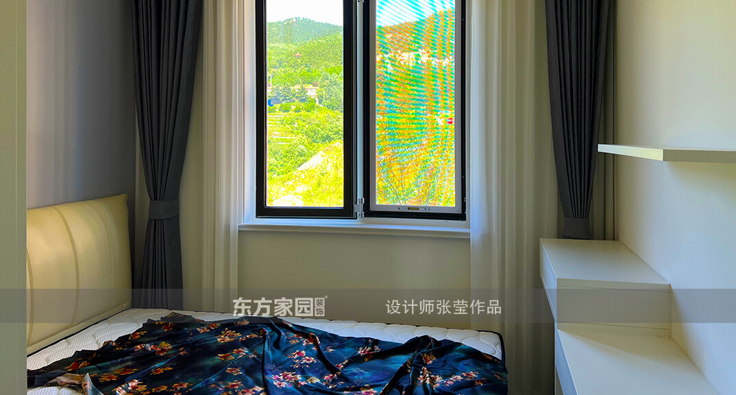 北涧圣水苑95㎡三室一厅次卧轻奢风格装修实景图-详细.jpg