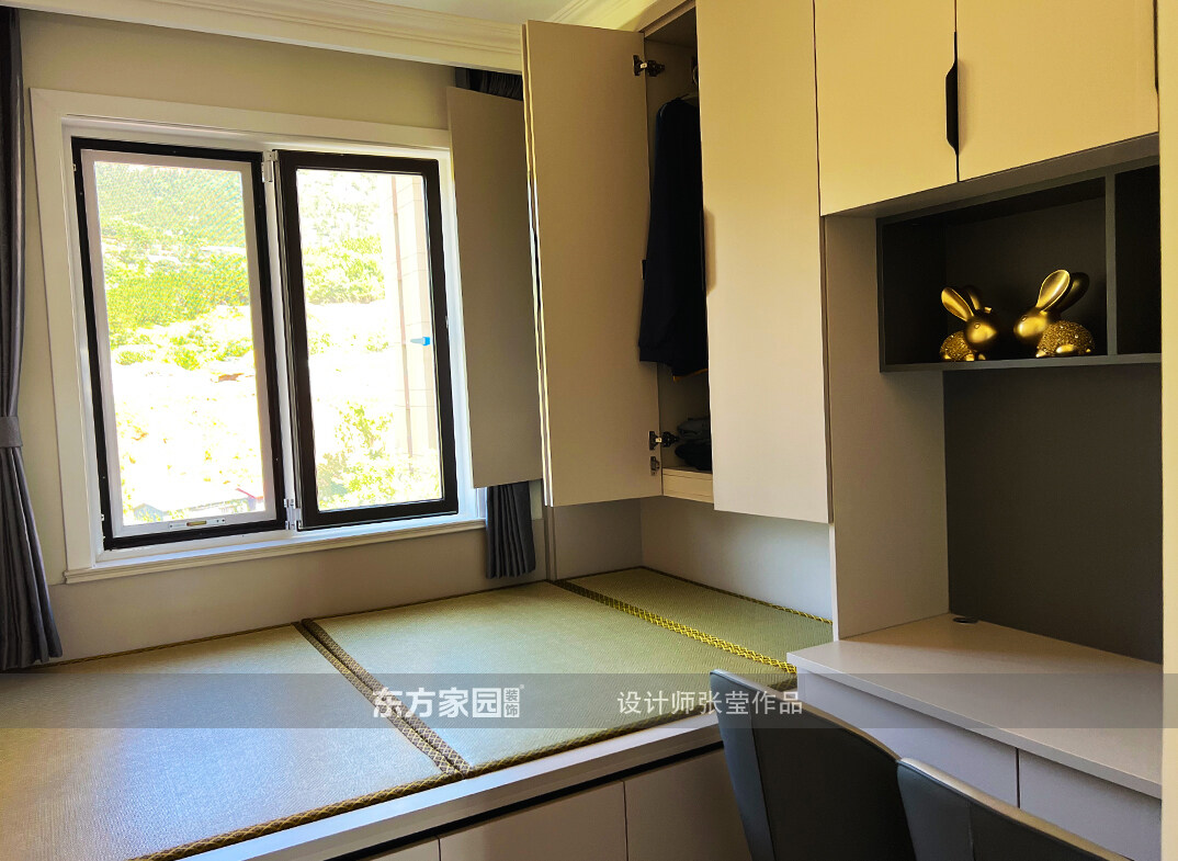 北涧圣水苑95㎡三室一厅榻榻米轻奢风格装修实景图-详细.jpg
